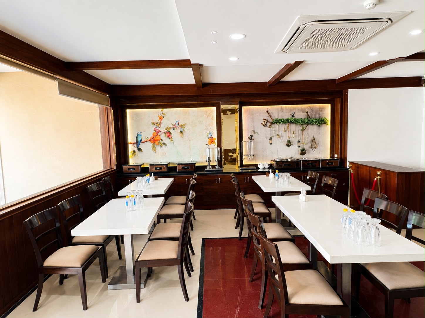 9 Eleven Restro, the ground-floor restaurant at Taj Bhoomi by Jivana